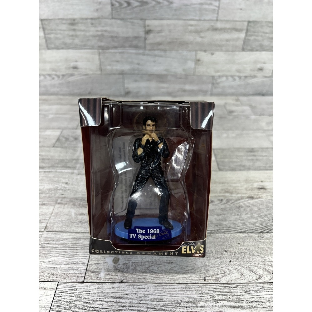 Elvis Presley Collectible Ornament -The 1968 TV‎ Special 2002 Trevco Damaged Box